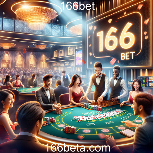 A Emoção dos Cassinos ao Vivo na 166bet